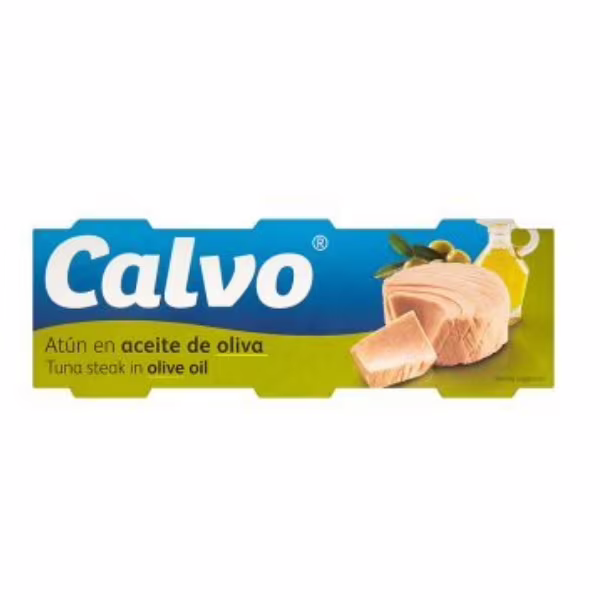 CALVO Tunfisk i Olje 4×80 g