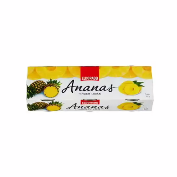 ELDORADO Ananas Ringer 3 pk 681 g