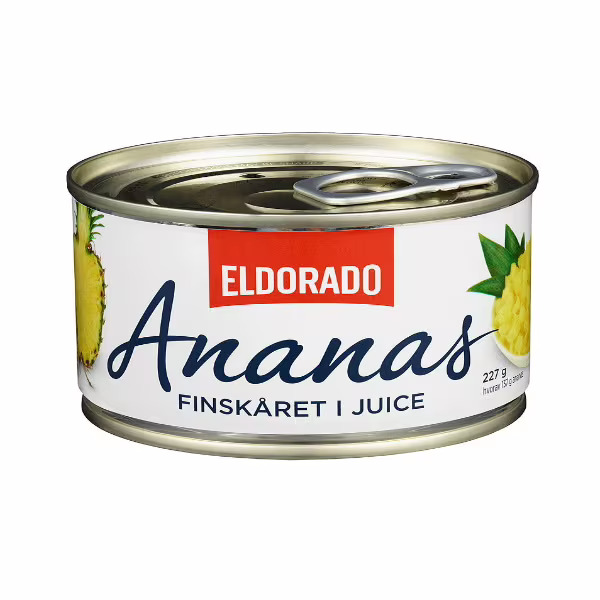 ELDORADO Ananas biter i juice 227 g
