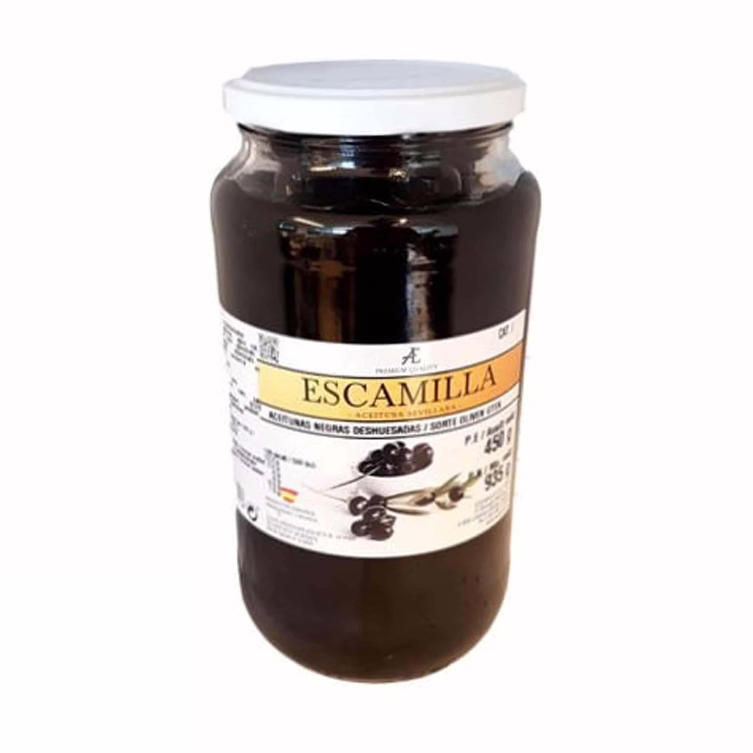 ESCAMILLA Svart oliven Uten Stein 935g