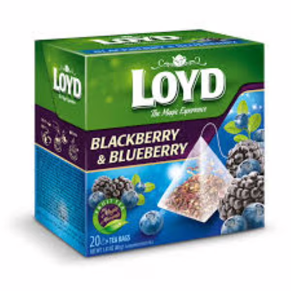 Loyd Te Blåbær& Bjørnebær 40g