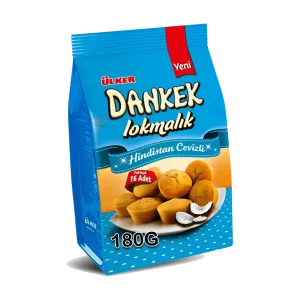 ULKER Dankek Lokmalik Kake Med Kokos 180g