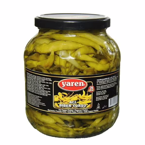 YAREN Sterk/Hot Aci Pepper Pikled 620g