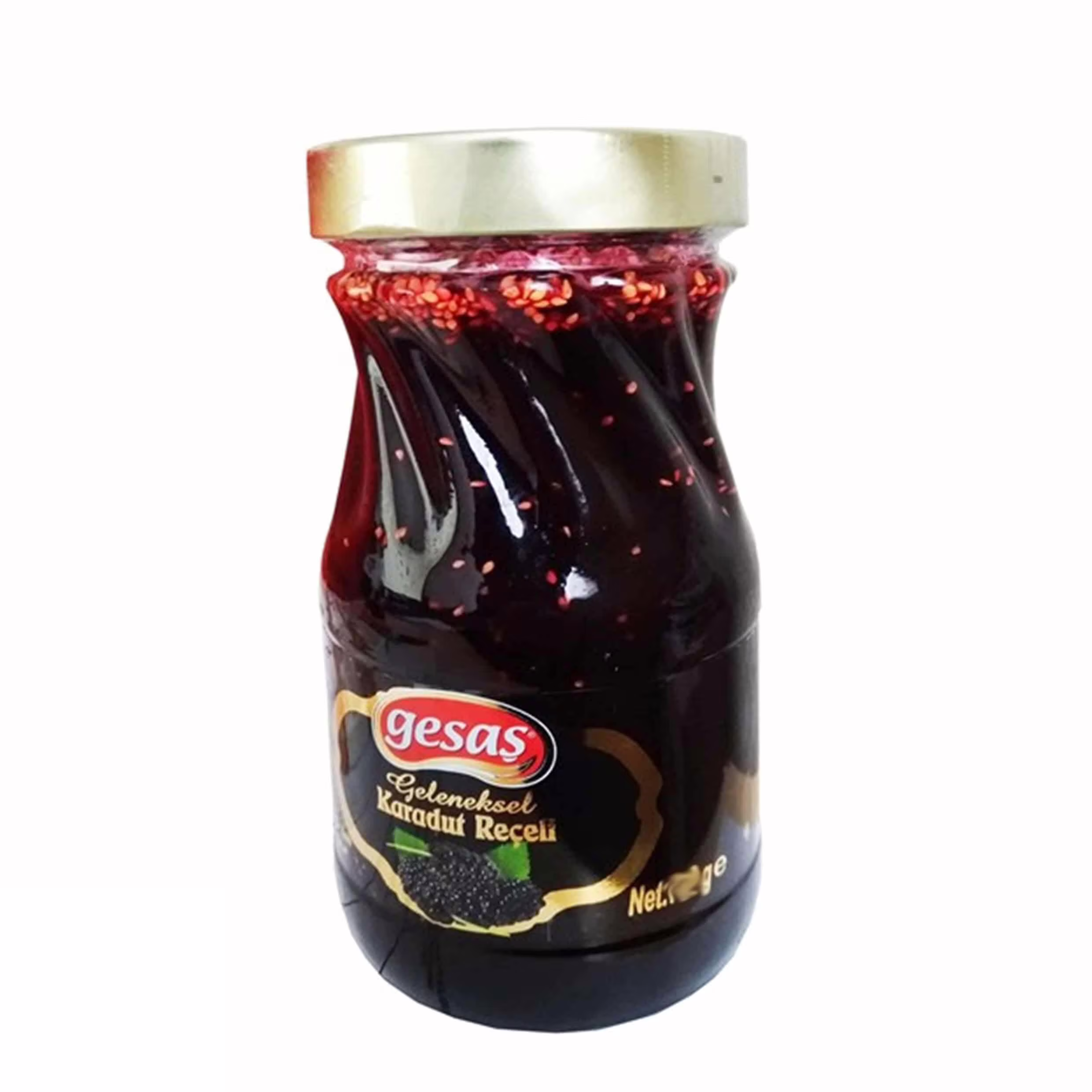 Gesas Svart Morbær Syltetøy 380g