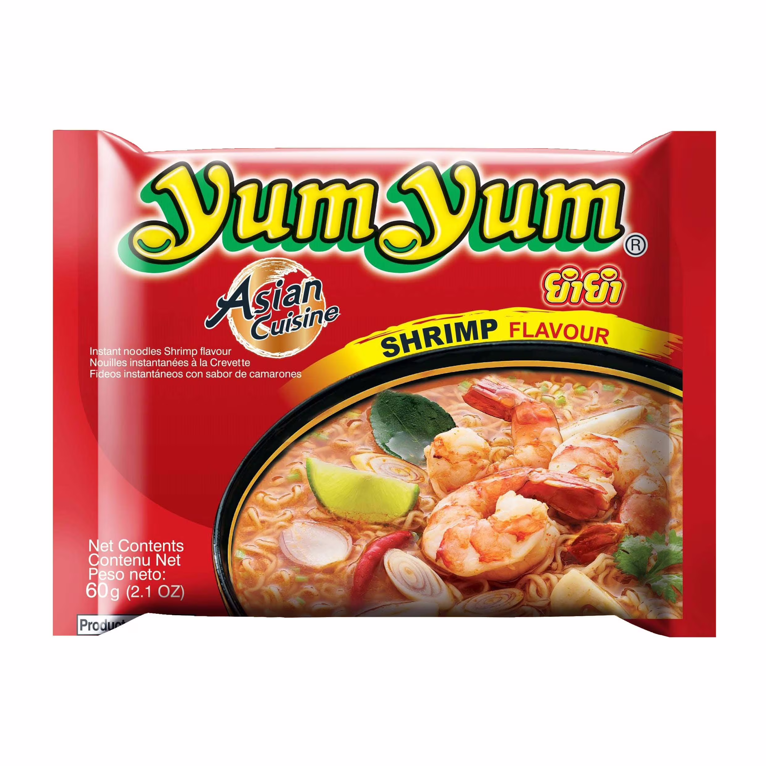 YUM YUM Reke Shrimp Nudler 60g